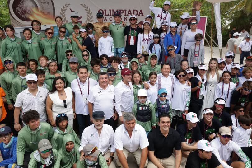 Arranca la Olimpiada Nacional de Vela en la costa yucateca
