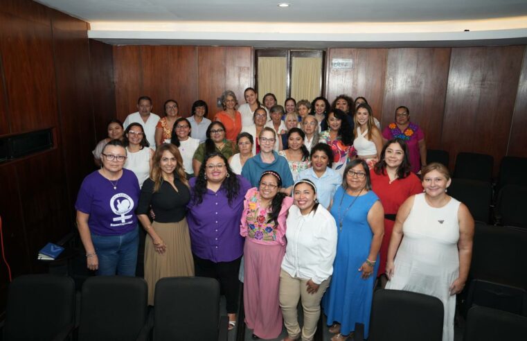 En Mérida se construye un futuro equitativo y justo para las mujeres: Cecilia Patrón