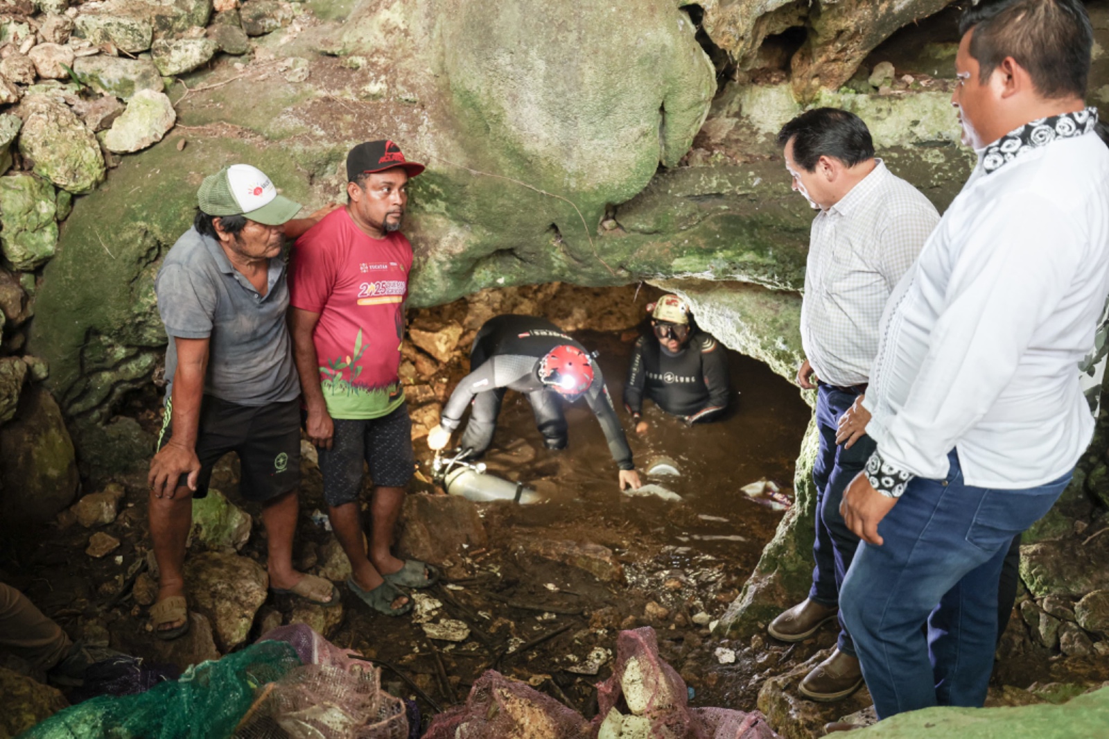 Sanearán 20 cenotes prioritarios este 2025 en Yucatán