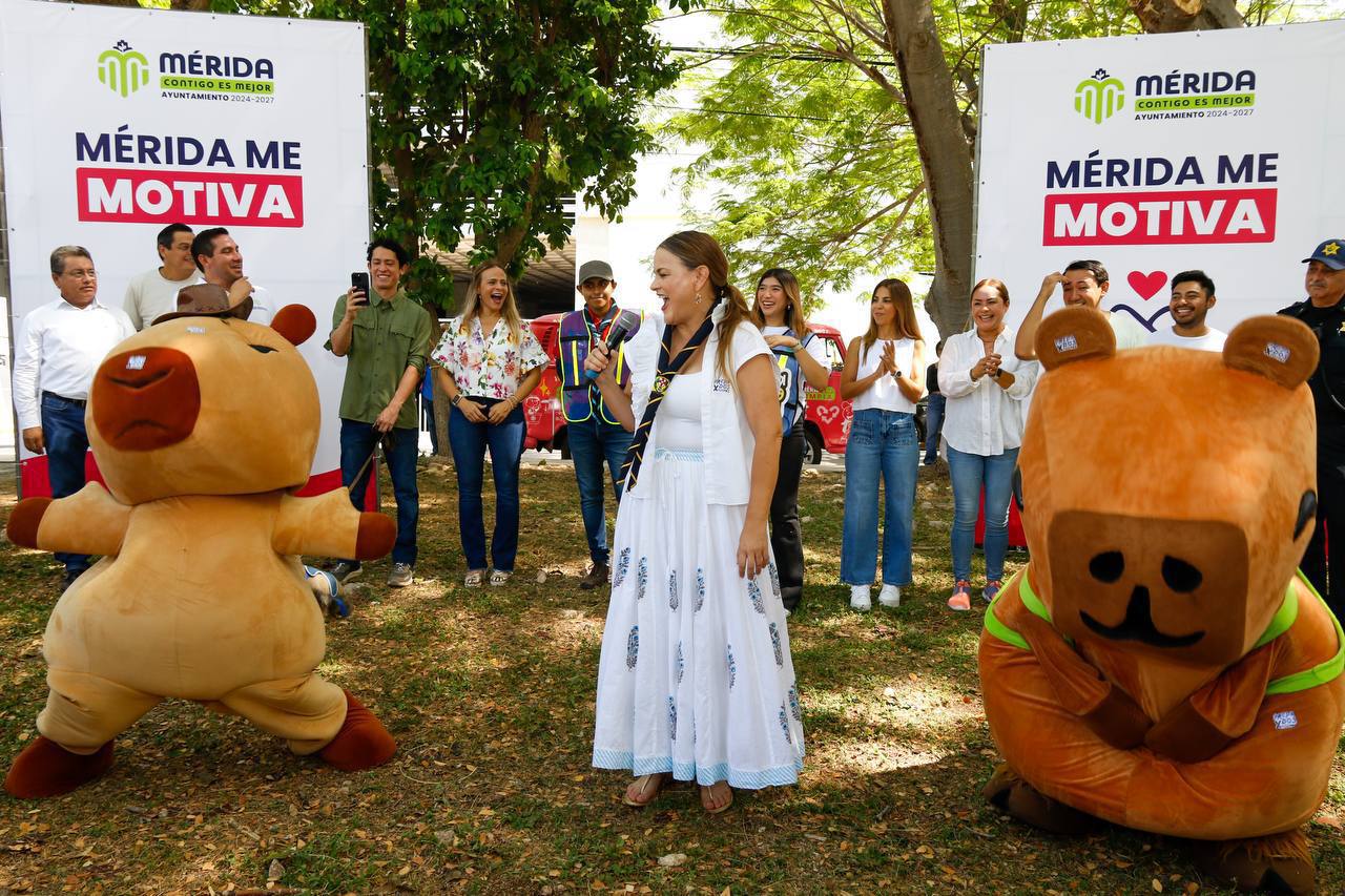 Con “Mérida me motiva”, los jóvenes recuperan espacios públicos: Cecilia Patrón