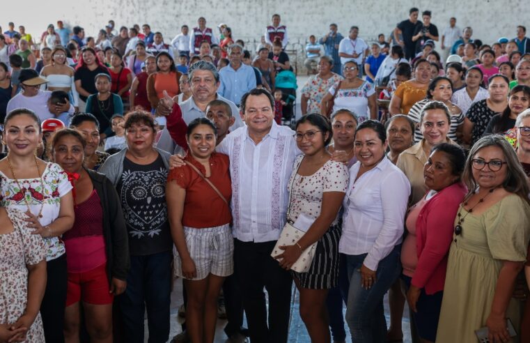Cubiertos los 106 municipios de Yucatán para el registro a Mujeres Renacimiento