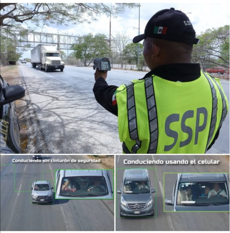 ¿Manejas y hablas por celular al mismo tiempo? …La SSP aplicará multas a distancia
