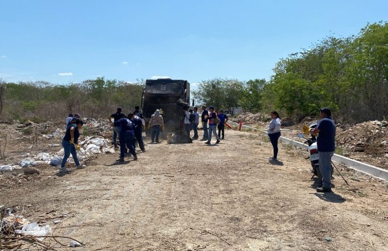 Con jornadas de limpieza, Servilimpia ayuda a cuidar las calles de Ciudad Caucel