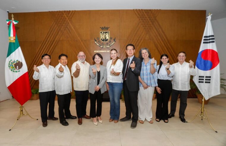 Cecilia Patrón se reúne con la Misión Diplomática de la Embajada de Corea en México 