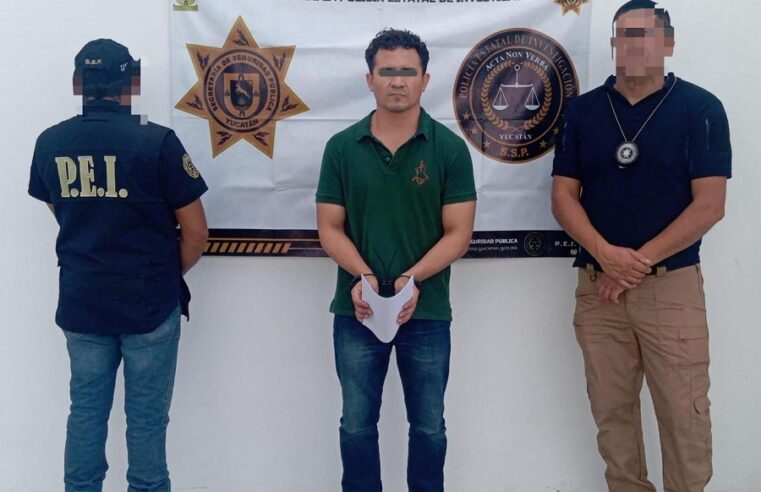 Capturan en Yucatán a prófugo de Tamaulipas