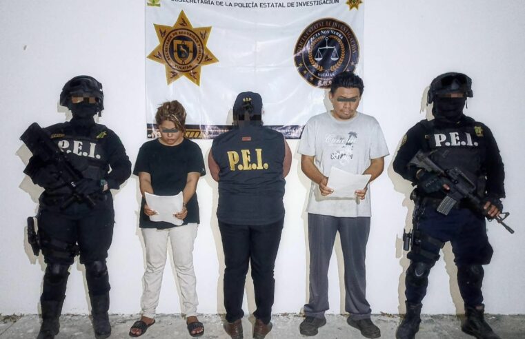 Chofer de plataforma y su novia asaltan gasolinera de Cholul