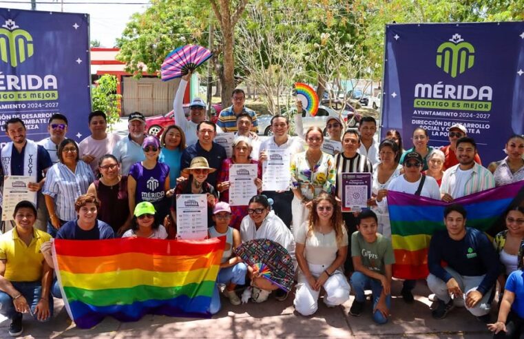 Presentan actividades por una Mérida más diversa e inclusiva