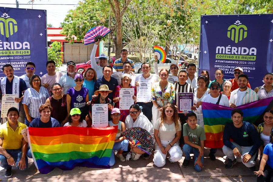 Presentan actividades por una Mérida más diversa e inclusiva