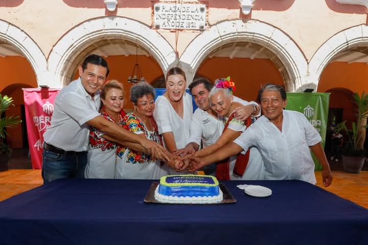 Destaca Cecilia Patrón el aporte de Mérida en Domingo a la vida de la capital yucateca