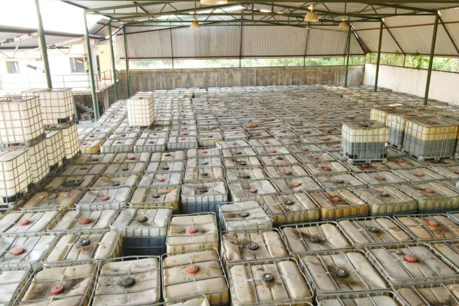 Aseguran un millón 500 mil litros de hidrocarburo en Comalcalco, Tabasco