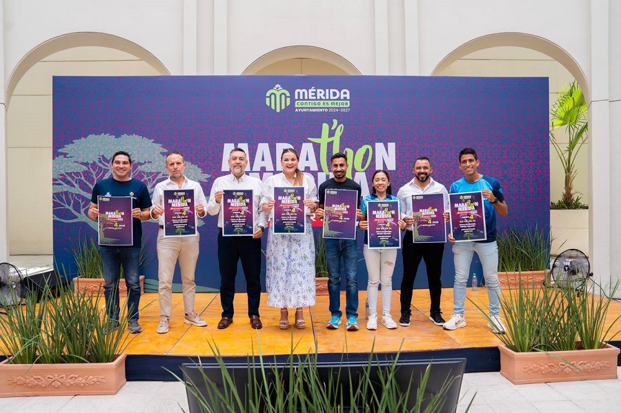 Ayuntamiento presenta la convocatoria del Marat’hon Mérida Banorte 2026