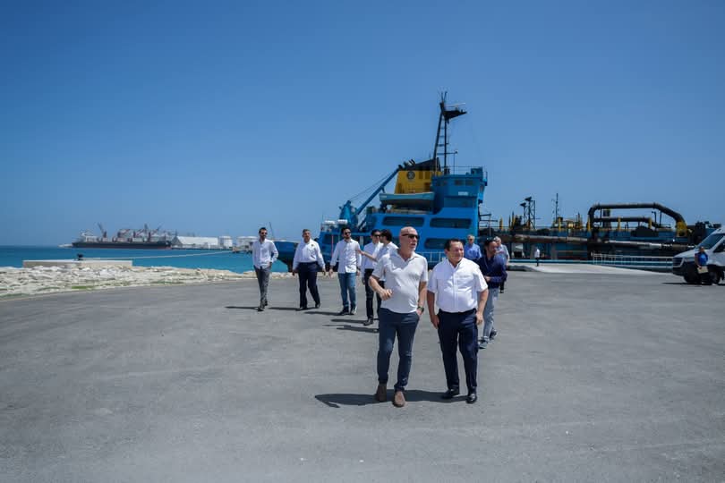 Ejecutivos de Fincantieri Italia realizan su primera visita oficial al Puerto de Altura de Progreso