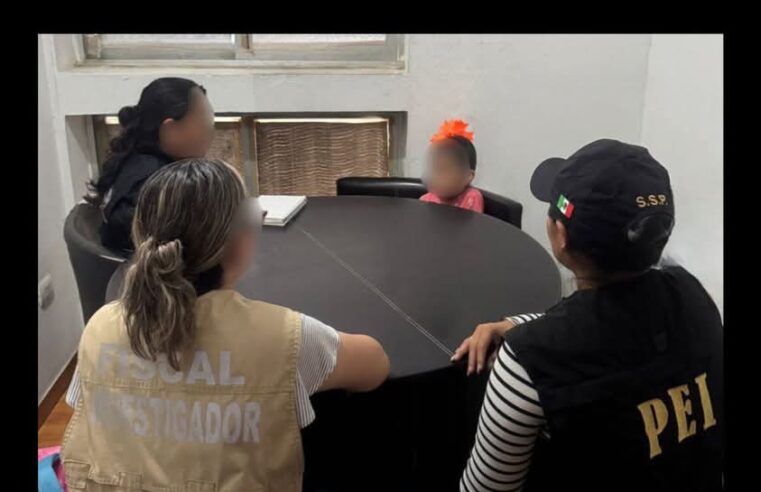 Localizan a niña sustraída en Mérida