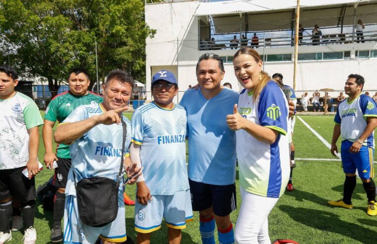 Cecilia Patrón festeja a los papás con torneo amistoso de fútbol