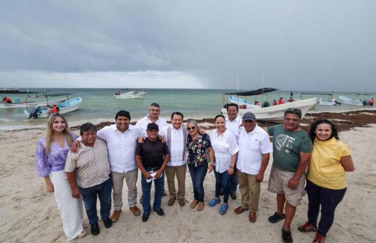 Más seguridad en altamar para pescadores de Telchac Puerto