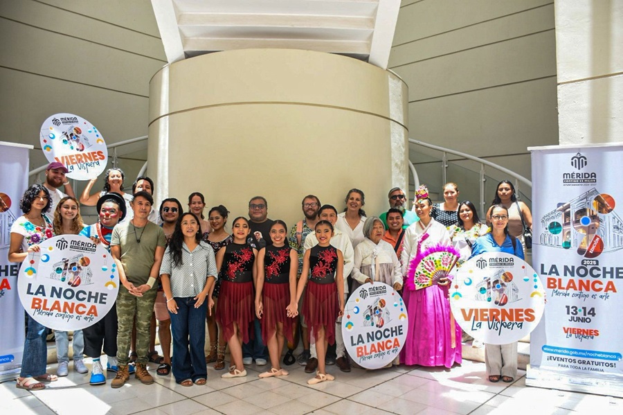 La Víspera de La Noche Blanca 2025 llegará a más colonias, Komchén y Chichí Suárez