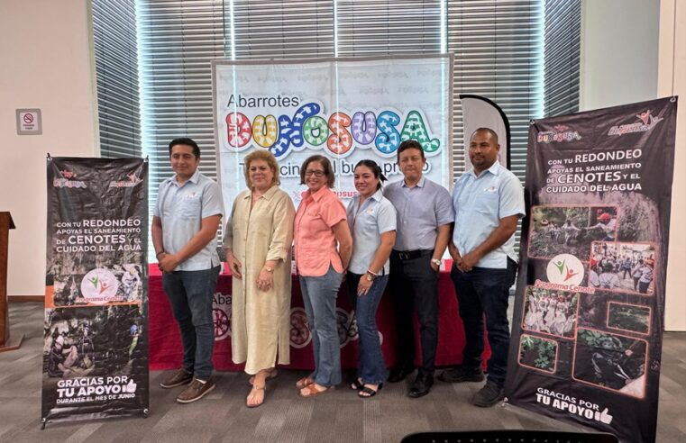 Fundación Bepensa y Dunosusa unidos por el saneamiento de cenotes en la Península de Yucatán