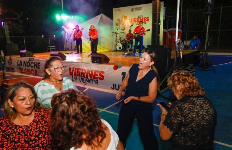 Mérida se ilumina con la Víspera de La Noche Blanca y el derroche de talento local