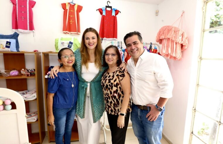 Impulsa Cecilia Patrón a emprendedoras meridanas de la industria textil