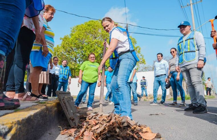 Ayuntamiento atiende Mérida calle por calle y previene inundaciones y daños por lluvias