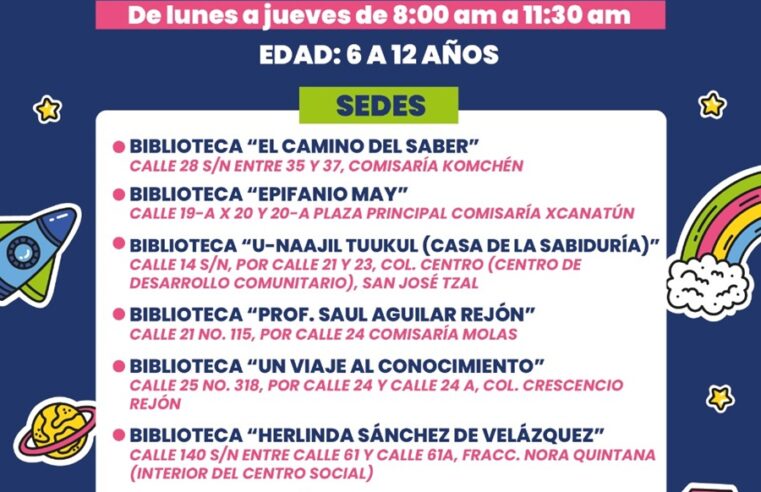 Mérida se pinta de diversión con los Cursos de Verano Mérida 2025