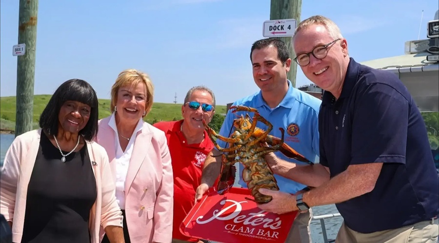 Langosta de 110 años fue liberada en vez de terminar en la olla