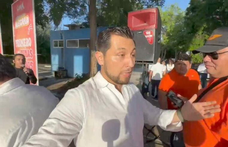 Seguridad de Máynez agrede a la prensa en Chetumal