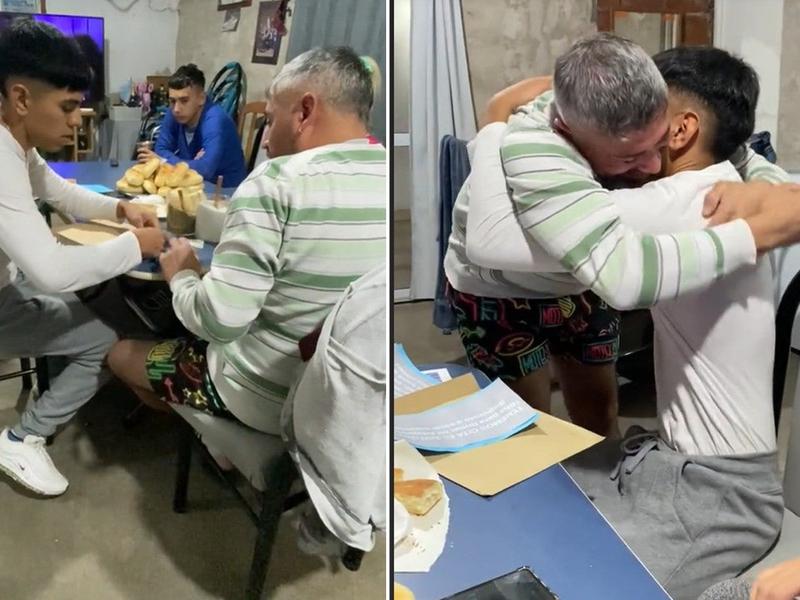 Joven le pide a su padrastro que lo adopte porque ha sido mejor padre que el biologico