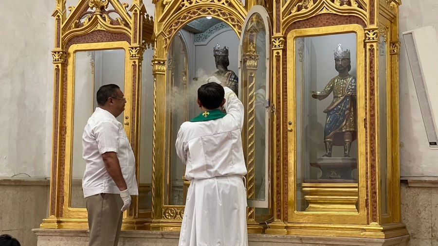 Piden a santos patronos de Yucatán que manden lluvias abundantes