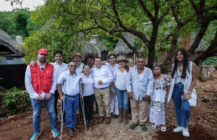Renacimiento Maya lleva agua potable a comunidades de Tekax con apoyo internacional