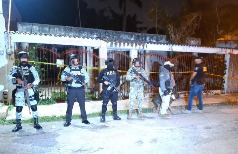 Cateo antidrogas en predio de la García Ginerés