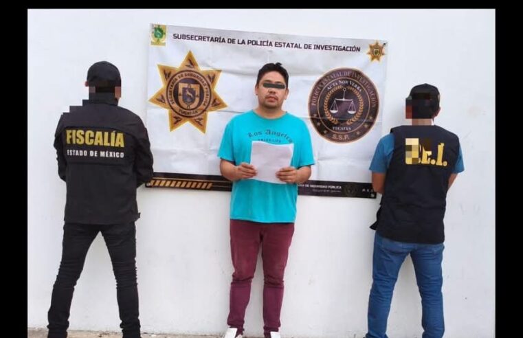 Capturan en Yucatán a carpintero buscado por violación en Edomex