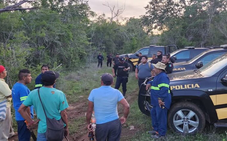 Mega operativo de búsqueda monte adentro por extraña desaparición en Yucatán