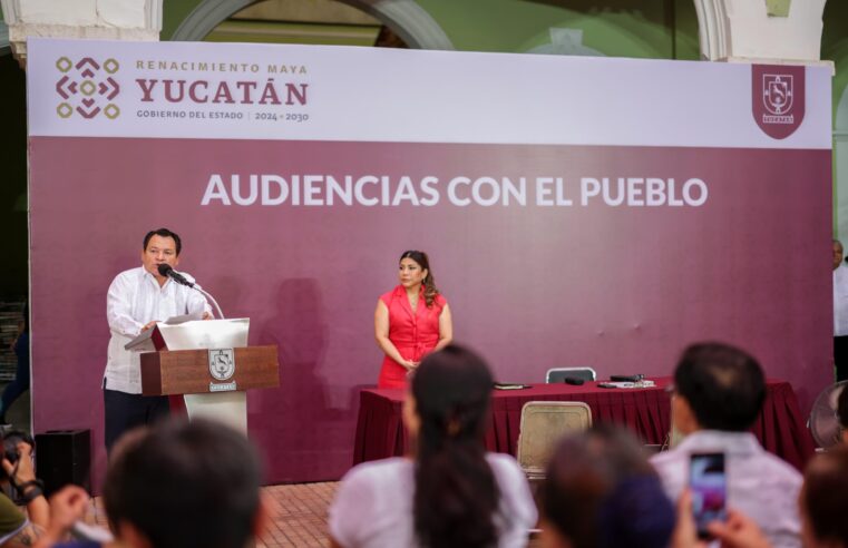 Gobierno del Renacimiento Maya escucha y responde al pueblo yucateco