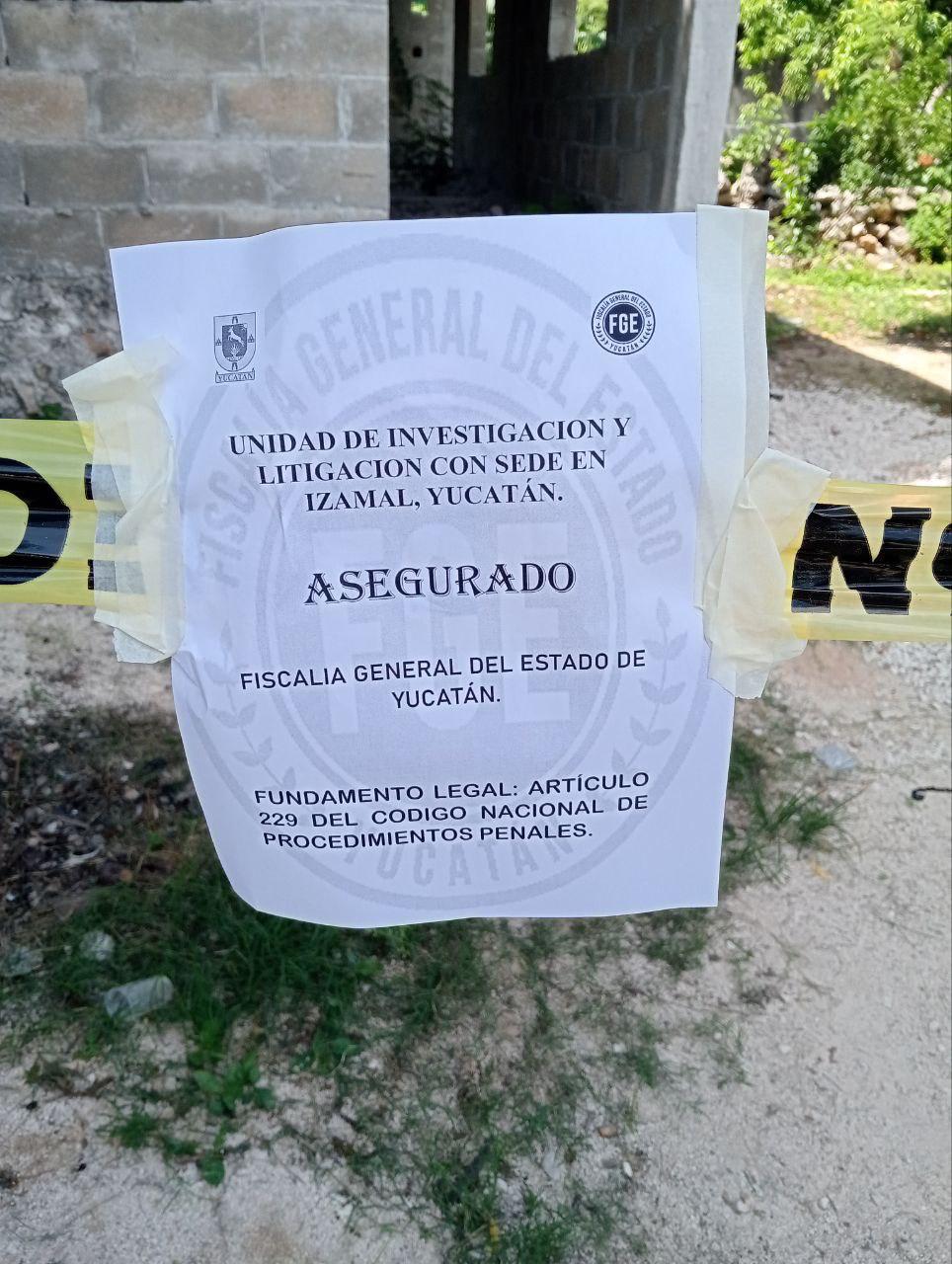 Avanzan investigaciones por homicidio en Izamal