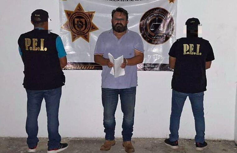 Detienen de nuevo al expresidente de Izamal; ahora por evasión de presos y robo