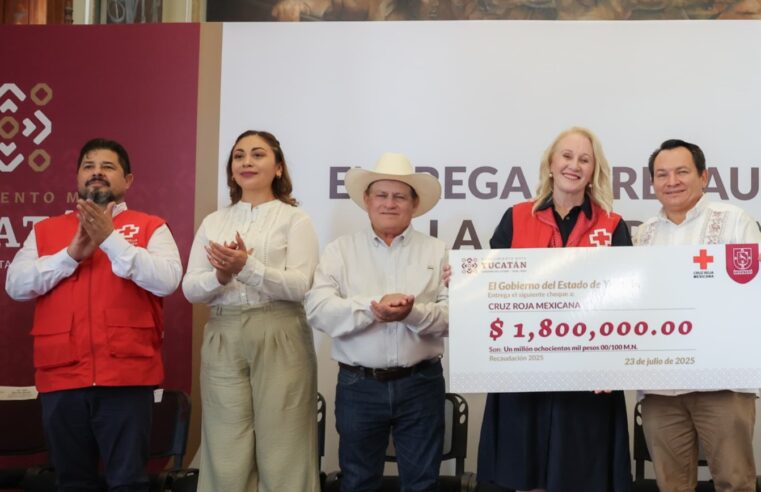 Huacho Díaz reafirma su apoyo a la Cruz Roja