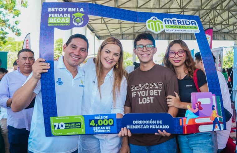 Impulsa Cecilia Patrón la educación con descuentos y becas para estudiantes
