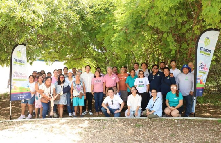 ‘Diseña tu Ciudad’ avanza con la participación ciudadana en Mérida