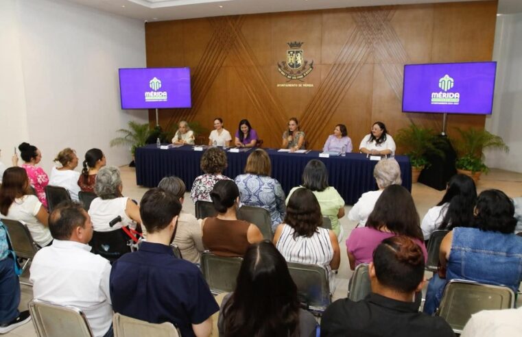 Cecilia Patrón presenta el diplomado “Raquel Dzib Cicero” para atender la violencia de género