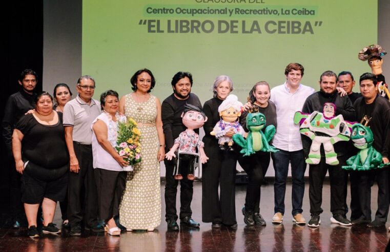 Inclusión y arte en la clausura de cursos del Centro  Recreativo La Ceiba