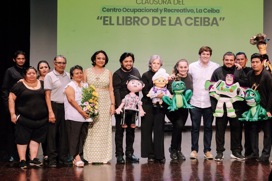 Inclusión y arte en la clausura de cursos del Centro  Recreativo La Ceiba
