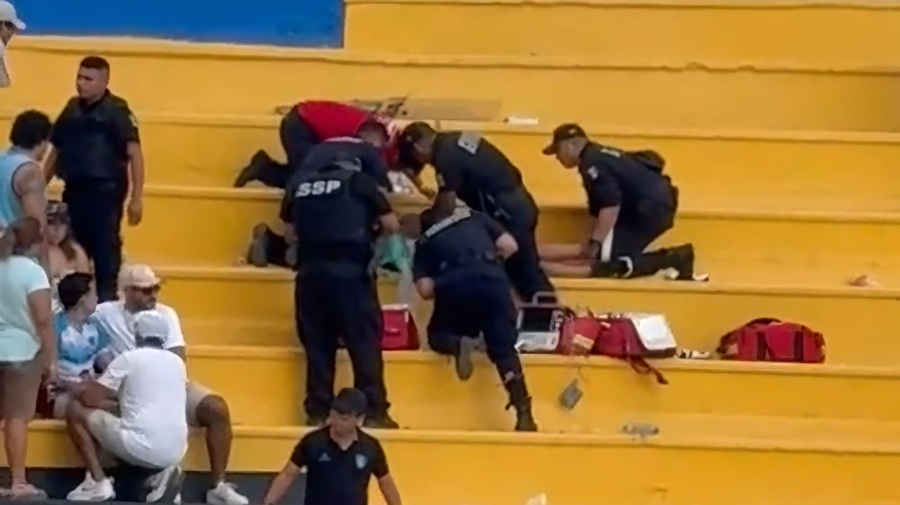 Se infarta aficionado en la final de Primera Fuerza, en el estadio Carlos Iturralde