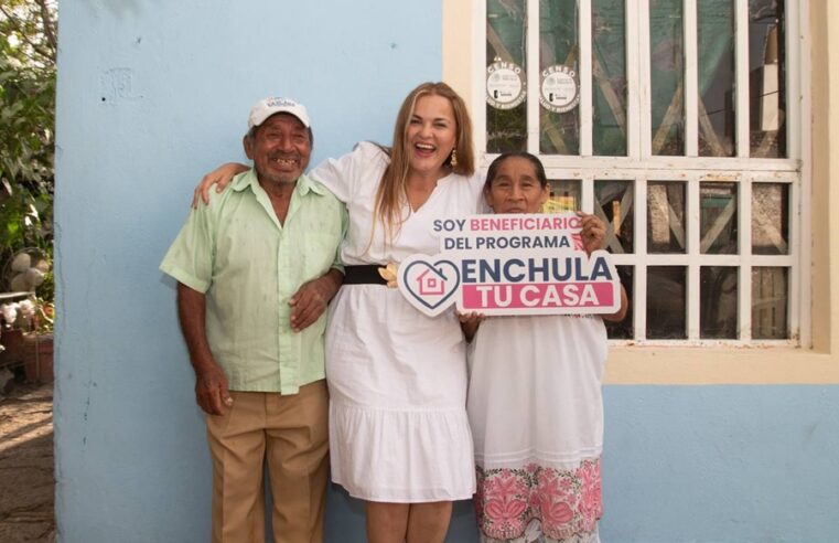 El Ayuntamiento de Mérida aumenta el número de viviendas mejoradas con “Enchula tu Casa”