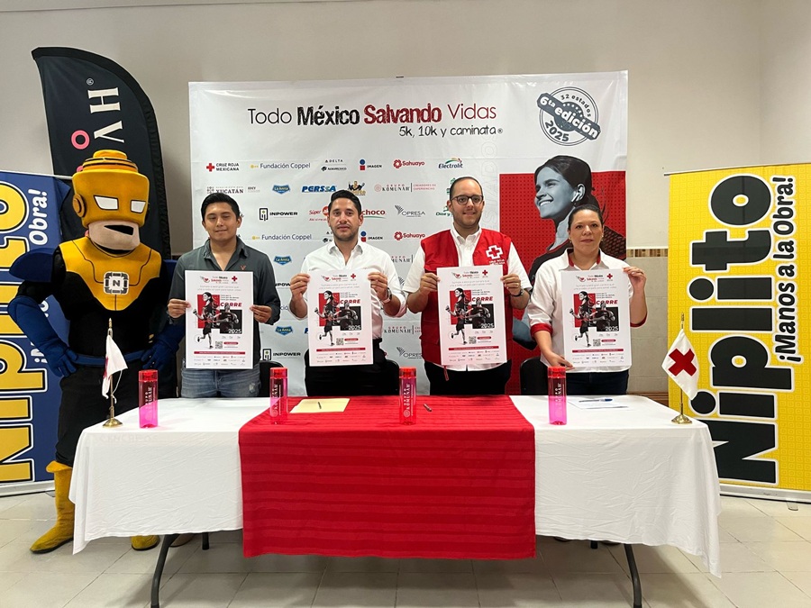 Cruz Roja Mexicana realizará la Carrera Todo México salvando vidas