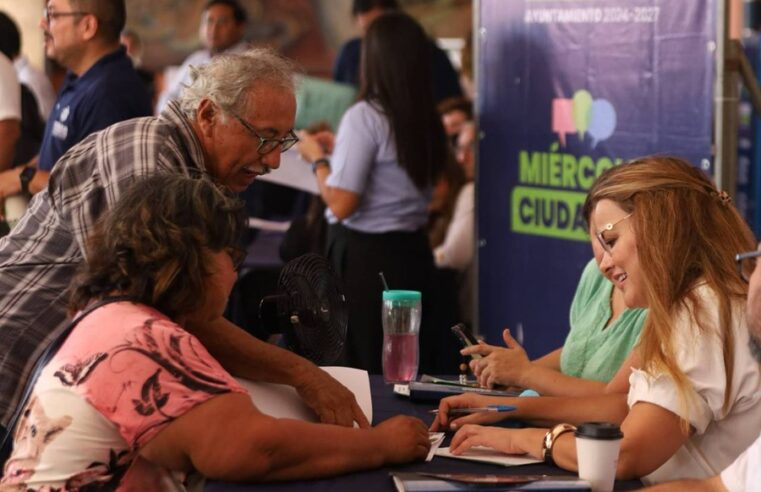 Atiende Cecilia Patrón más de 200 demandas ciudadanas en el programa Miércoles Ciudadano