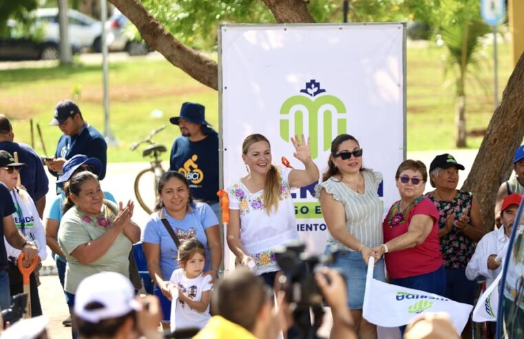 Cecilia Patrón lleva su Mega Operativo de Limpieza a la Amapola