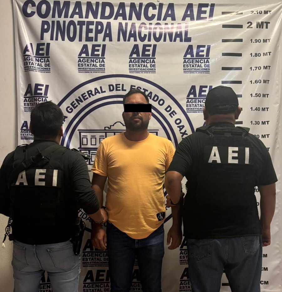 Detienen a delegado del Bienestar en Oaxaca por violación