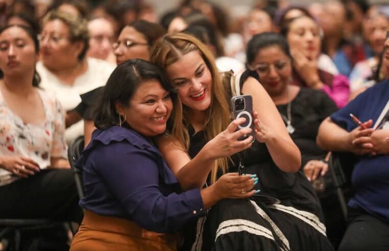 Refrenda Cecilia Patrón el compromiso de erradicar la violencia de género