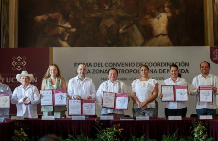 Díaz Mena impulsa la transformacion de la zona metropolitana de Mérida